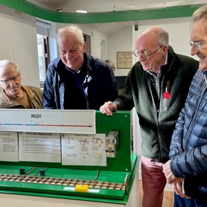 A Visit to Romsey Signal Box - November 2023