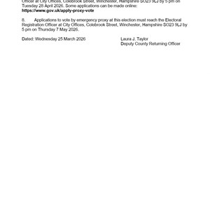 Cheriton Parish Council Home