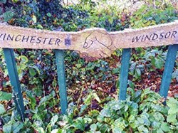 The route went along the Three Castles Way inspired by King John’s journey  Windsor to  Winchester via the castle he built near Odiham. ©EH