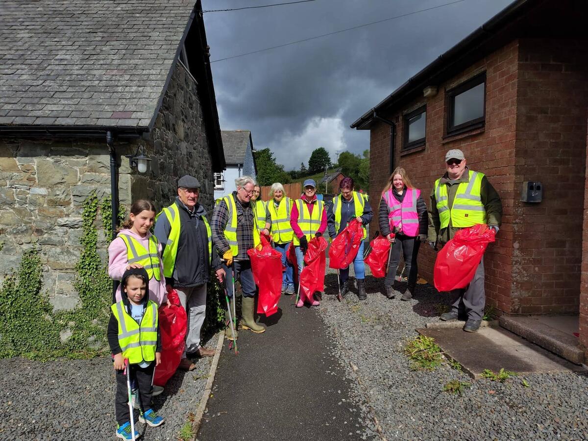 Llangurig Community Council Litter Pick