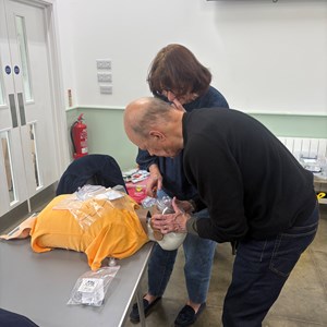 Speldhurst Parish Council Defibrillator Training