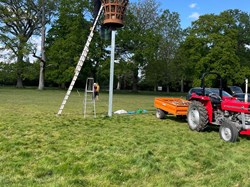 Bucklebury History Group Beacon Lighting 1st May 2026