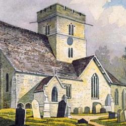 19th Century Water Colour of St.Peter' by John Homes Smiths