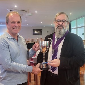 Mark Boltwood - winner of the Junior Championship Singles
