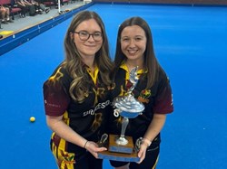 Ruby Philpott and Chelsea Spencer - County Pairs Winners