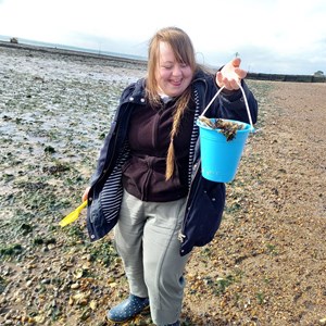 Collecting Oysters at Mersey