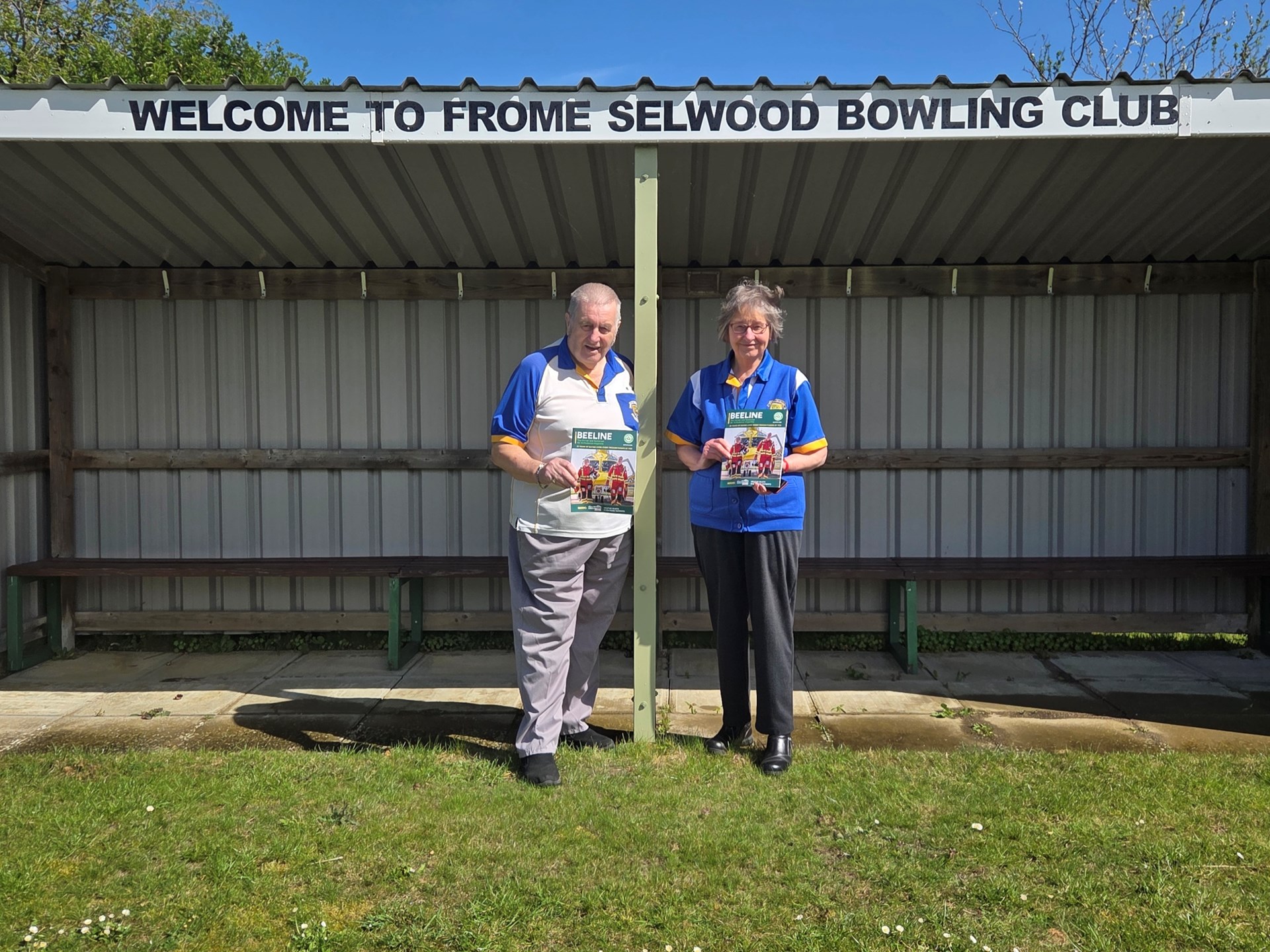 Mike Bishop and Kathy Kingman will be carrying out the challenge,