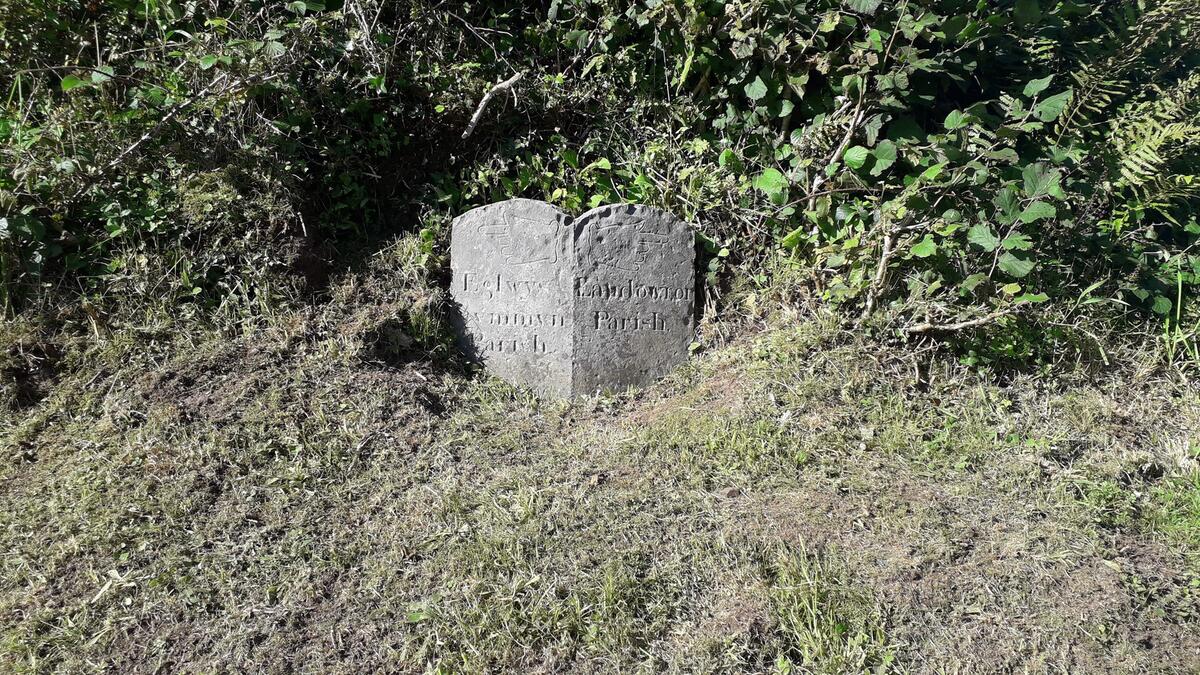 Llanddowror and Llanmiloe Community Council Boundary stones and milestones