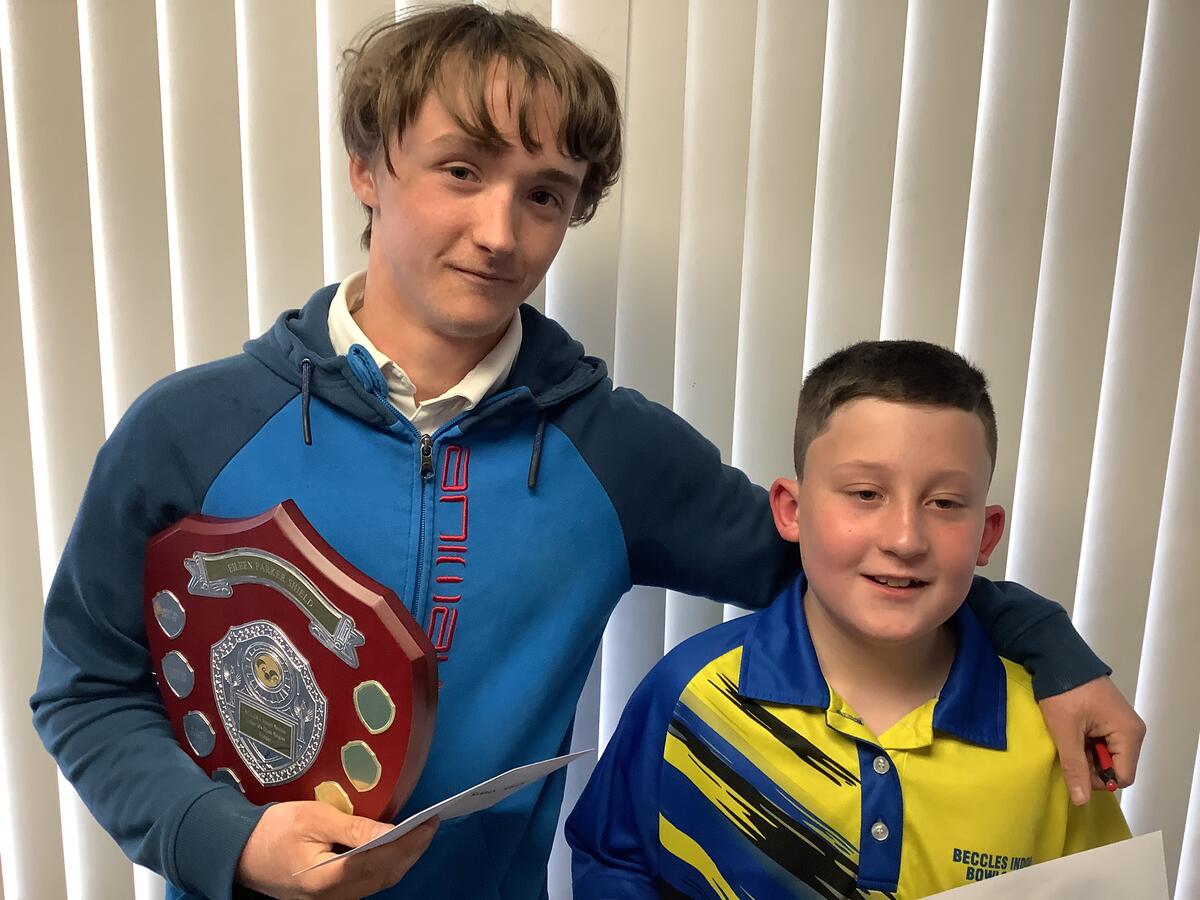 George with runner - up George Cook