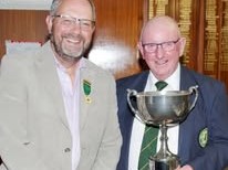 Holwell Sports Bowls Club 2023 President Peter Orridge