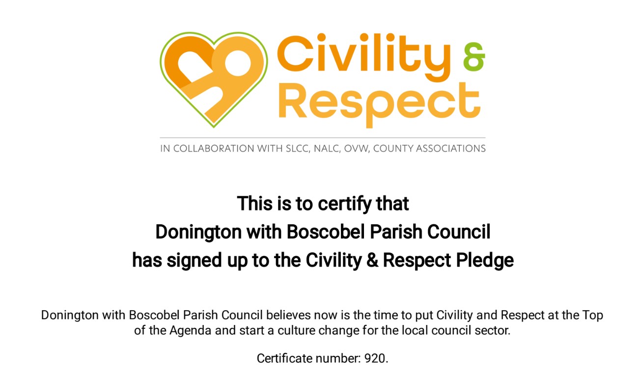 Civility and respect should be at the heart of public life, and good governance is fundamental to ensuring an effective and well-functioning democracy at all levels.  The intimidation, abuse, bullying and harassment of councillors, clerks and council staff, in person or online, is unacceptable, whether by councillors, clerks, council staff, or public members.  This can prevent councils from functioning effectively, councillors from representing local people, discourage people from getting involved, including standing for election, and undermine public confidence and trust in local democracy.