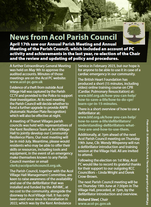 Acol PC News - June 2025