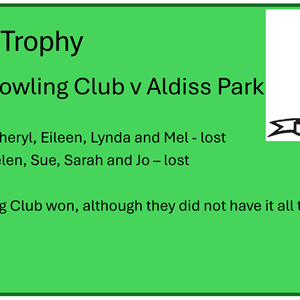 Aldiss Park Bowls Club Home