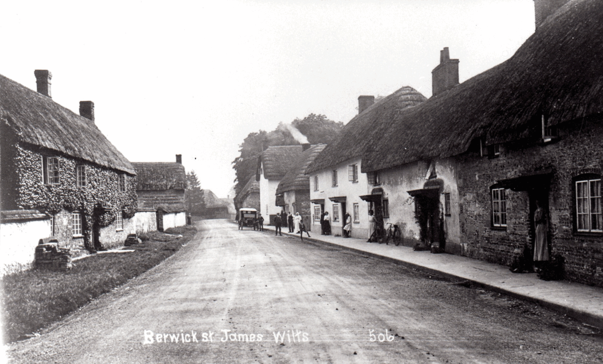 Rowend House is on the site of no 4 & 5 The Row - The two white houses