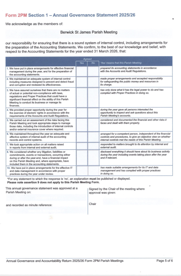 Annual Governance Statement