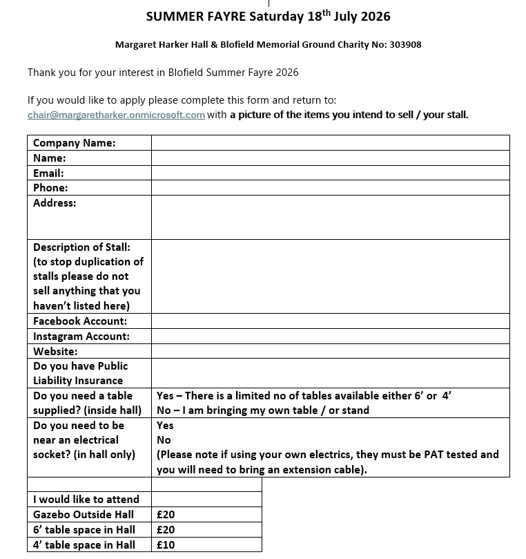 PAGE 1 OF APPLICATION FORM