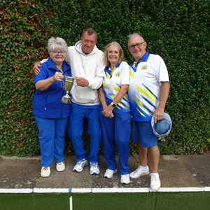 Thrapston Bowls Club Barrie Melville Cup. Mixed Pairs.
