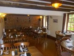 The Drovers dining area