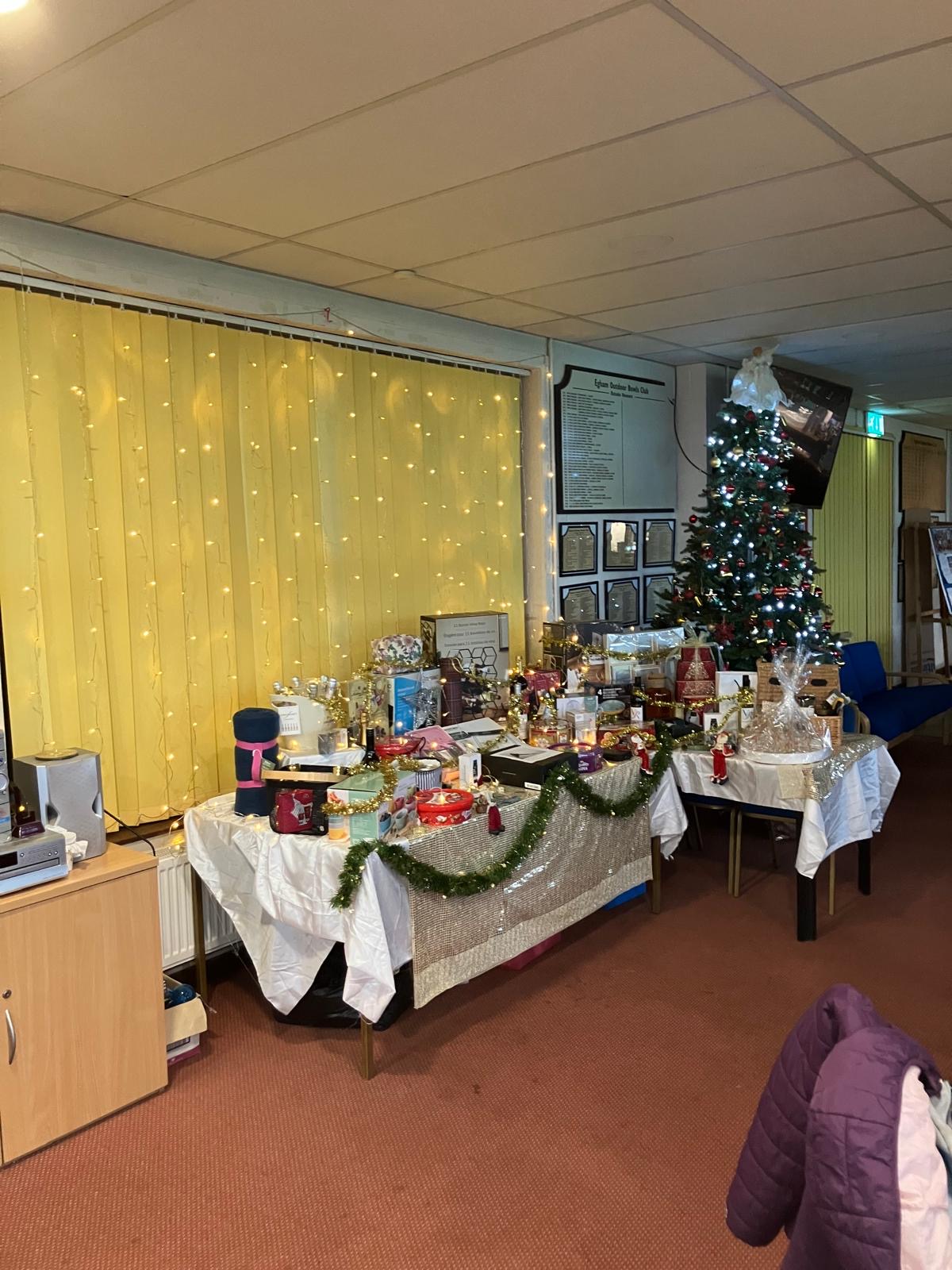 Egham Bowls Club Outdoor Section Merry Christmas