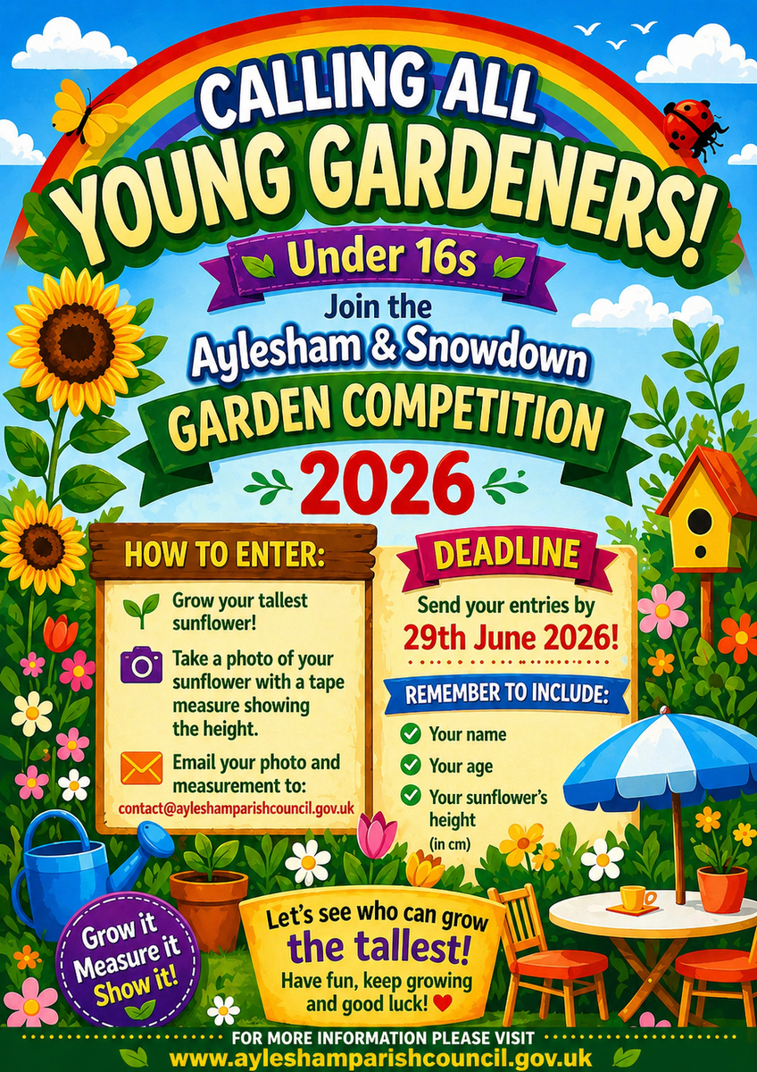 Aylesham Parish Council Garden Competition 2026