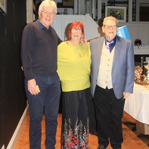 2025 Triples Runners Up Jon Wright, Penny Allen & Alan Isgrove