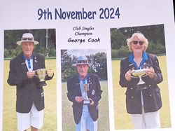 Whitstable Bowling Club Finals 2024