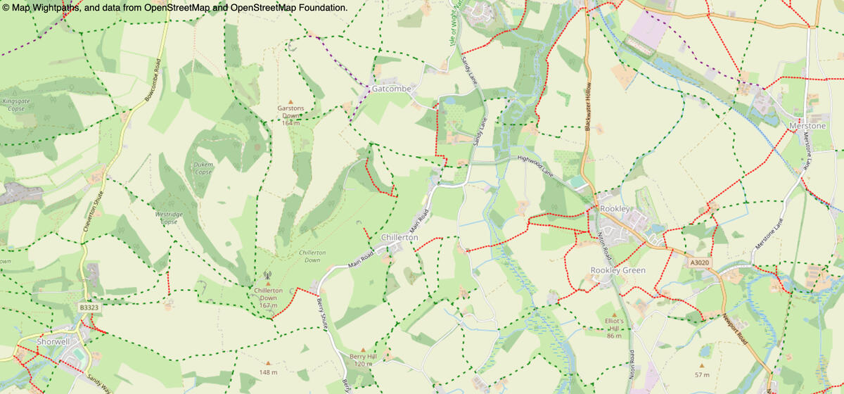 © Wrightpaths, data from OpenStreetMap Contributors
