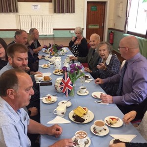 Whixall Social Centre Commemorative Bench Unveiling 29 May 22