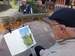 The Lichfield Society of Artists Sketching Group
