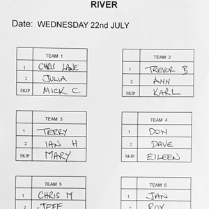 Boughton-Under-Blean Bowls Club Team selections