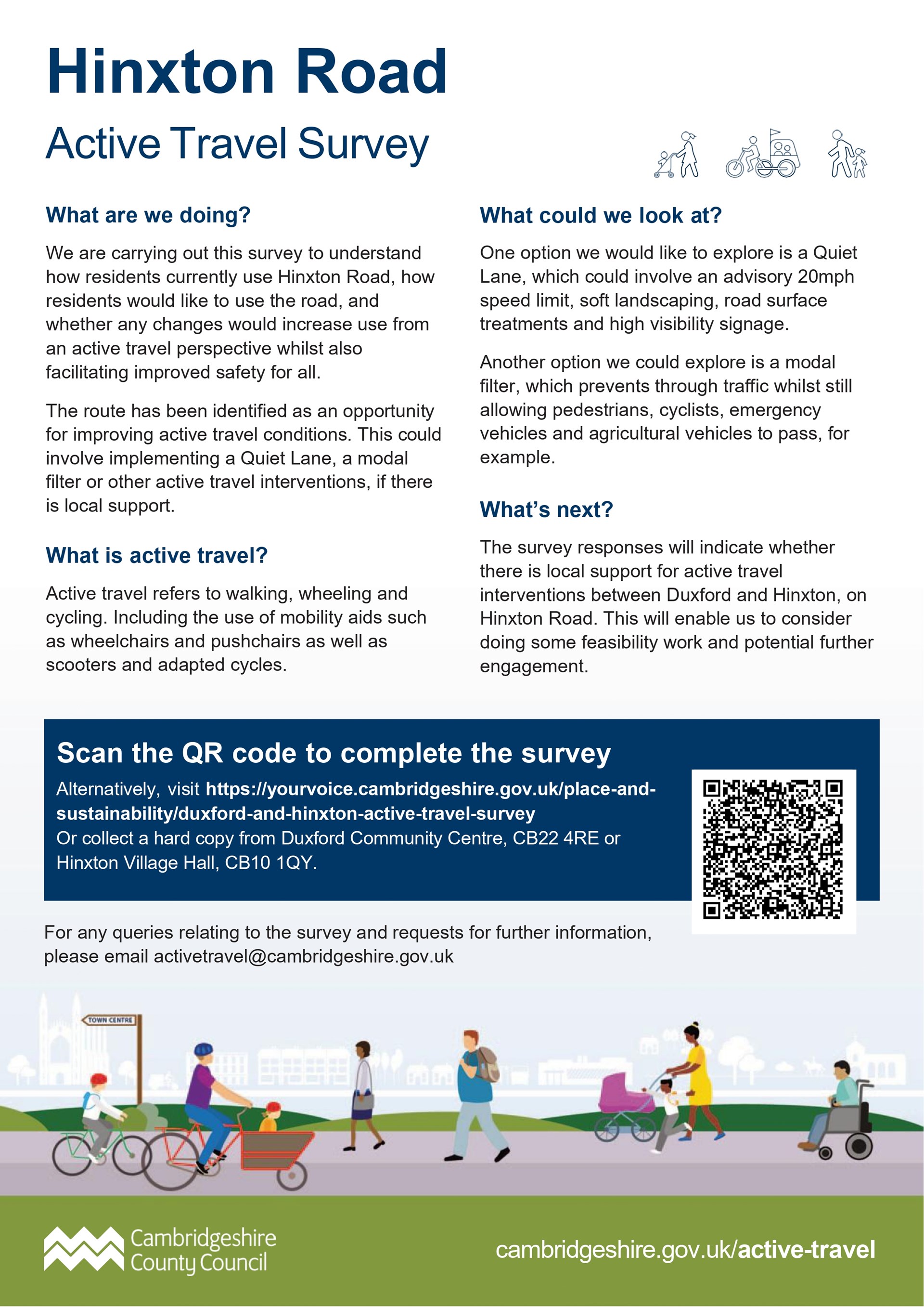 Hinxton Parish Council Notice Board