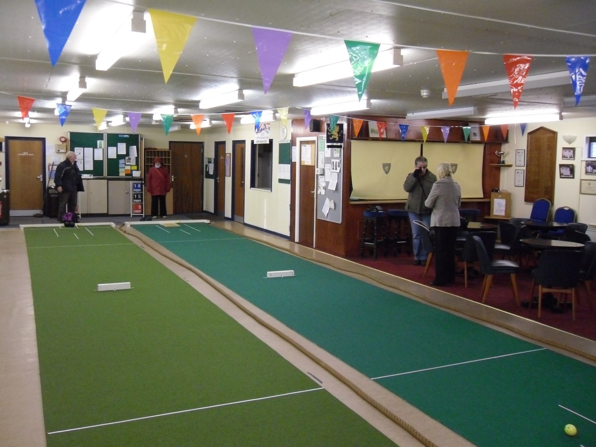 Griffin Bowls Club Short Mat Internal Competitions