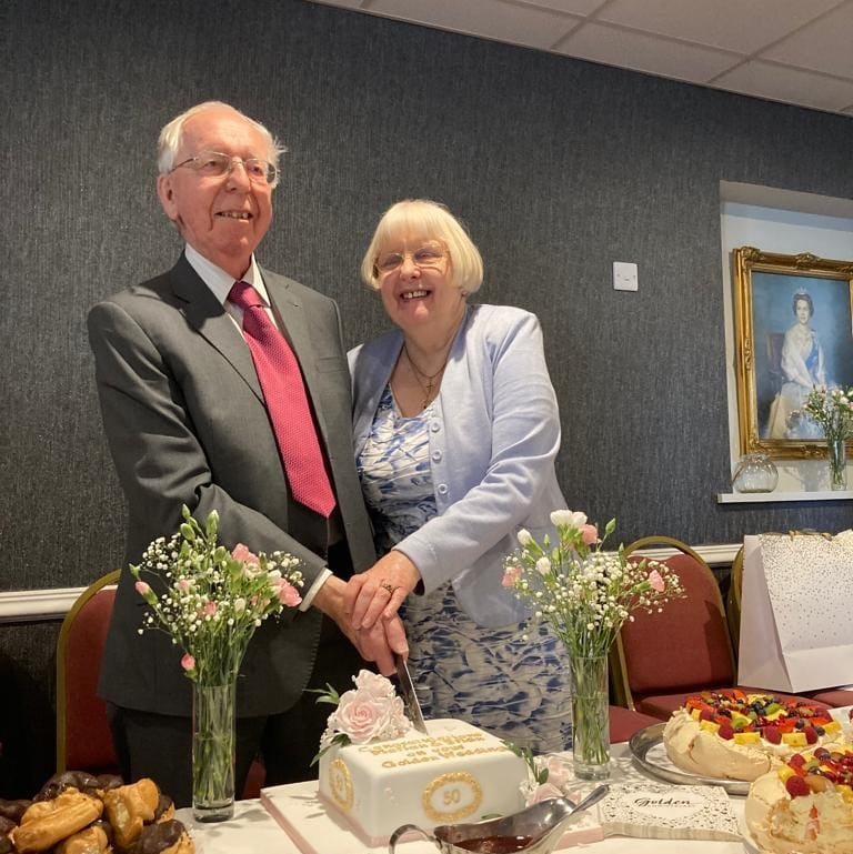 Lion Brian MJF and wife Marian