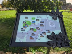 Village Map re-installed Sept 2026