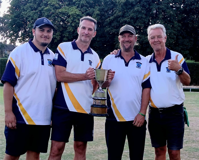 2026 Winners, Charlie May, Ian Willson,Adam White, Frank England - Basingstoke Town