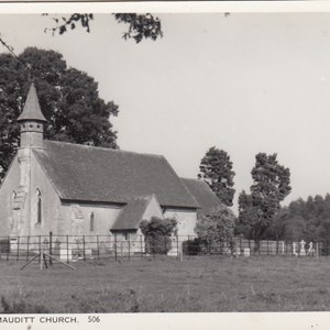 Hartley Mauditt Church (St Leonard's) c1950