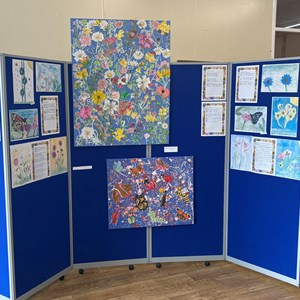 Art Display at Picnic in the Park