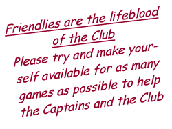 Oakley Bowling Club Friendlies & Social Info