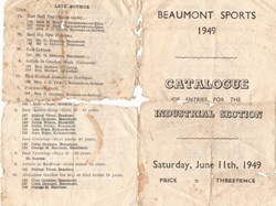 1949 Sports catalogue