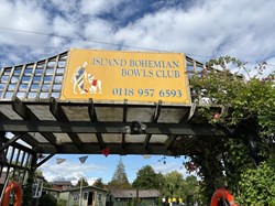 Egham Outdoor Bowls Club Island Bohemian