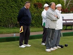 Bletchley St. Martins Bowls Club Team practice