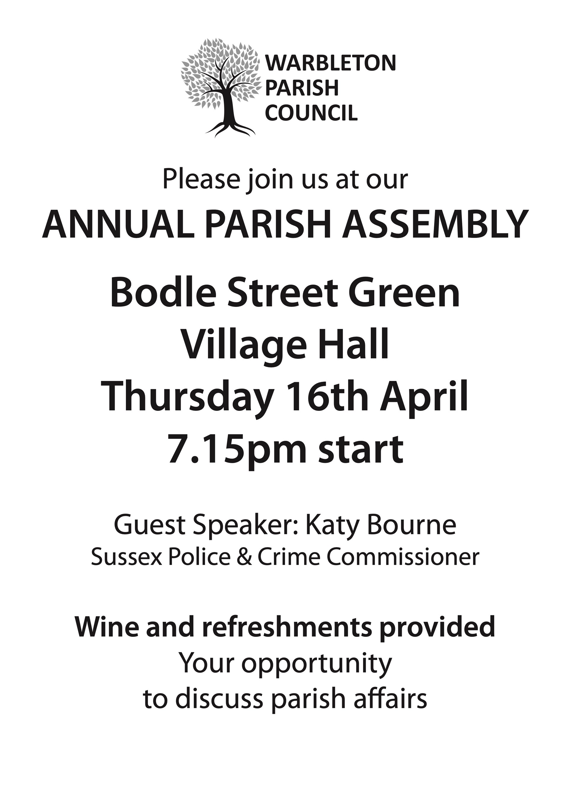 Warbleton Parish Council Home