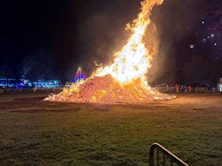 Crewe Lions Club Bonfire event 2025