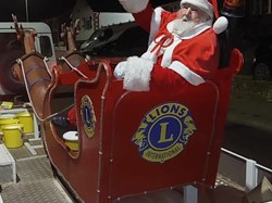 Boroughbridge Lions Club Santa Sleigh