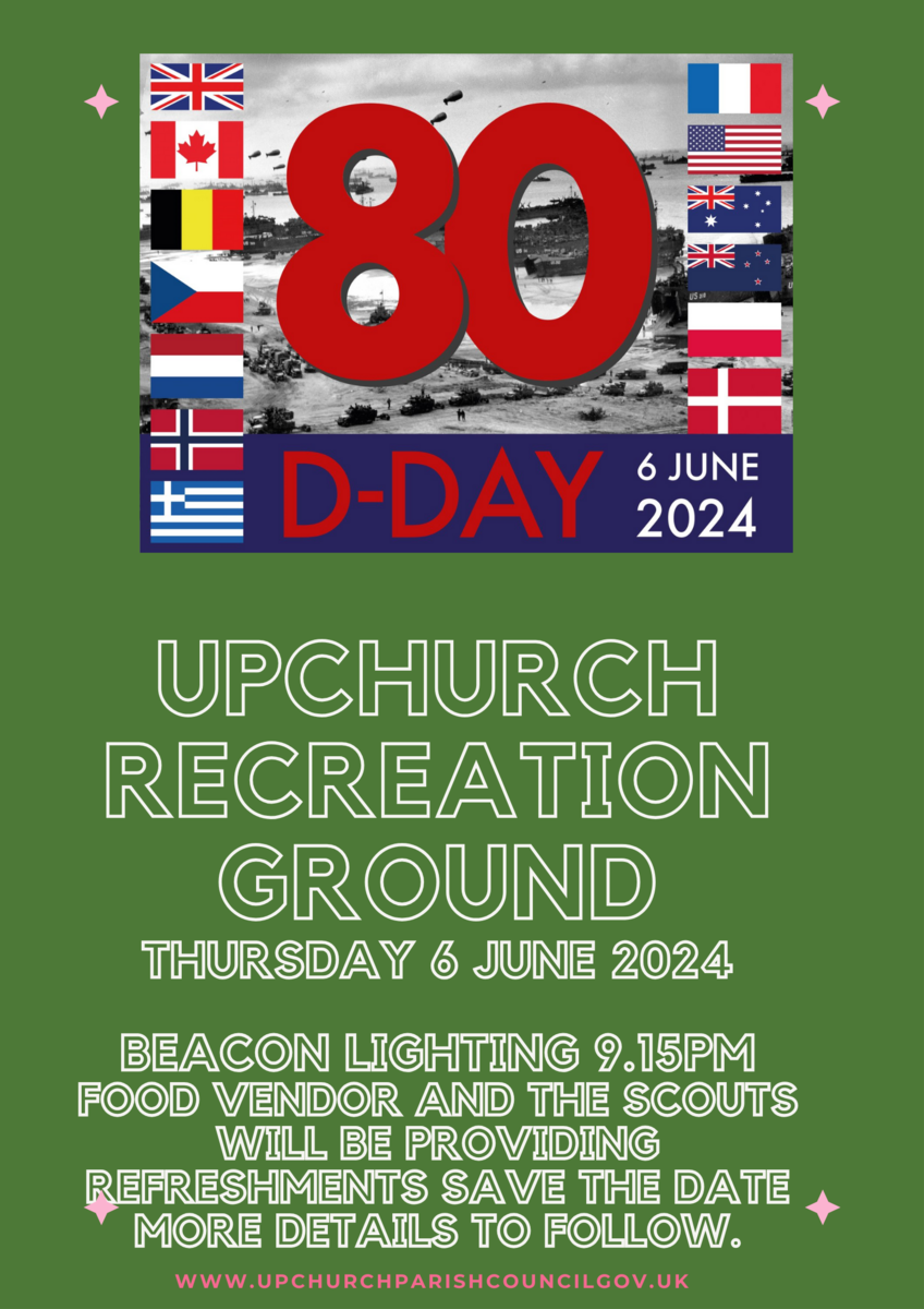 Upchurch Parish Council D-Day 80 2024