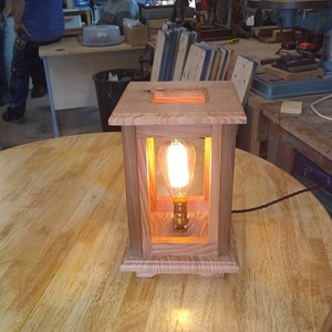 Wooden lantern