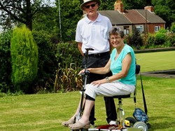 Jim & Sue enjoying the day.