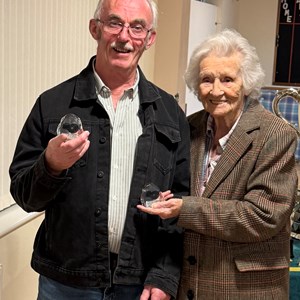 Runners up Pairs- Chris Chapman & Keith Mansel (not in picture)