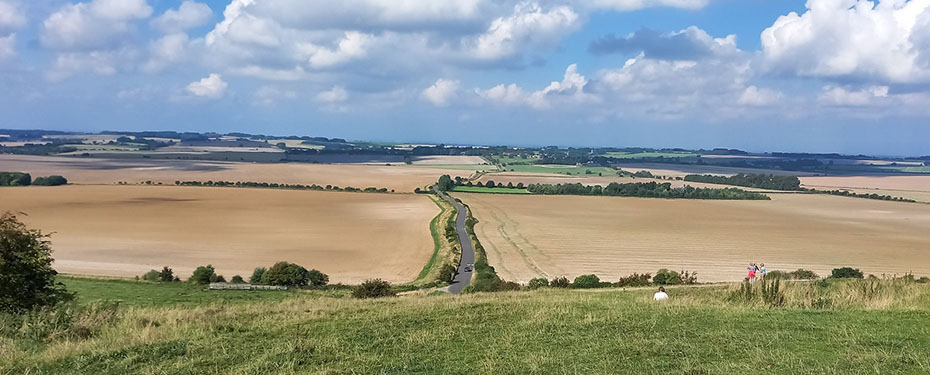 View from Hackpen Hill ©JW