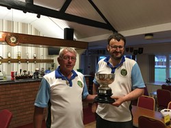 Alan Guest  & Stuart Bond finalists in the Presidents Cup 2017